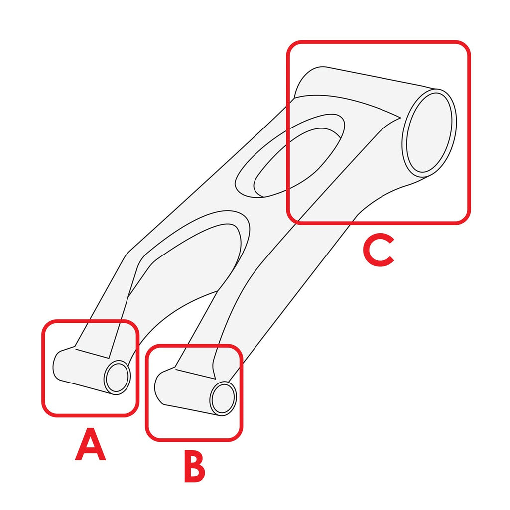Caltric Swing Arm Pivot Bolt Replacement for Honda Rancher 400 TRX400FA (2004–2007)