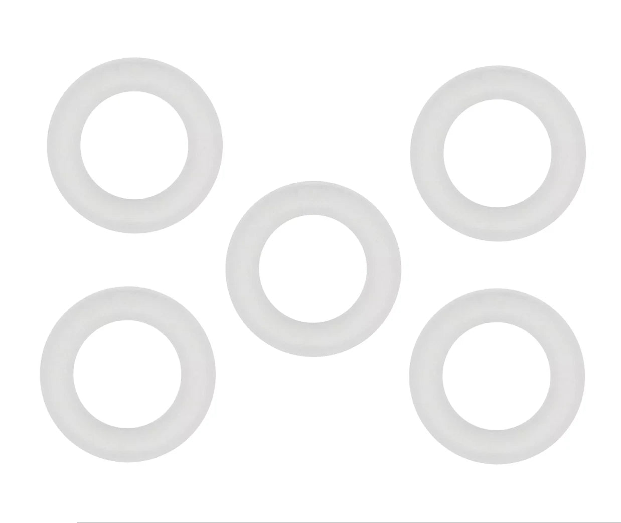 5 Pcs Gearcase Lower Unit Drain Screw Gasket for Evinrude Johnson (311598)