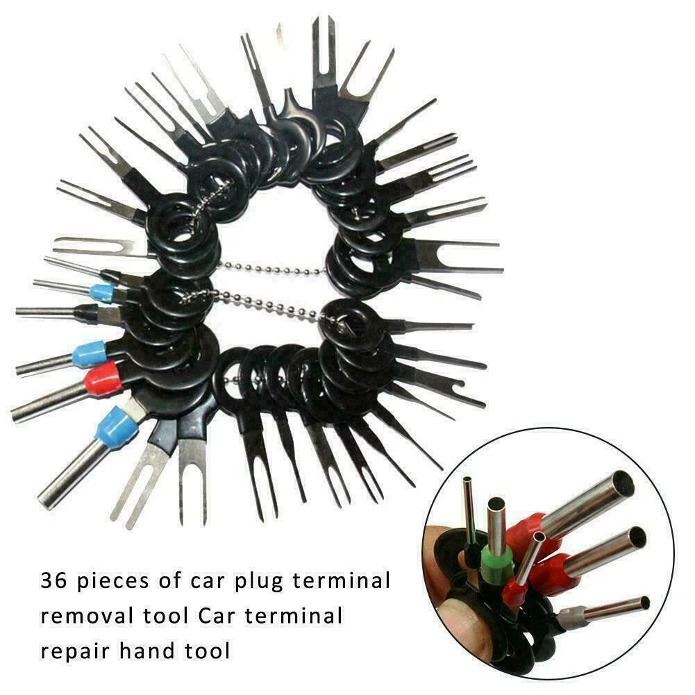 36PCS Wire Terminal Removal Tools for Automotive Electrical Repairs