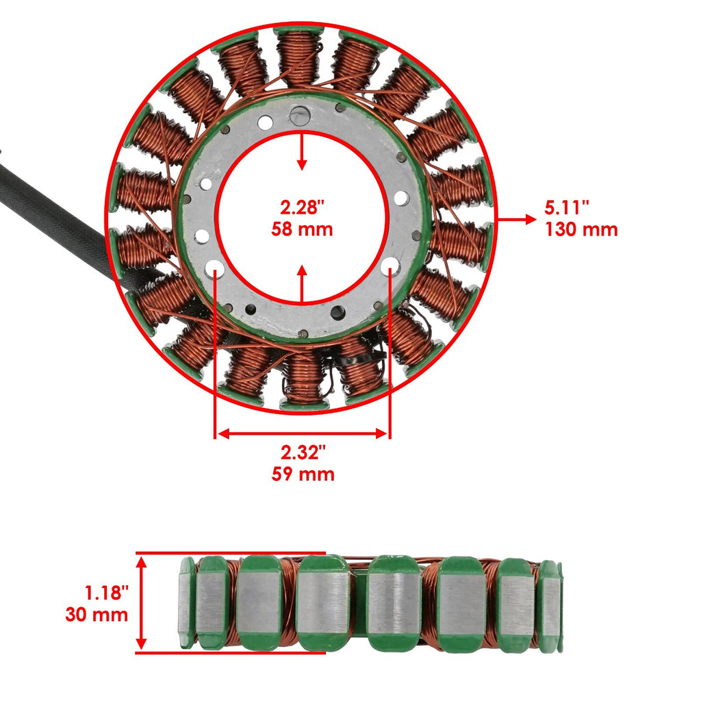 Stator Regulator with Gasket Replacement for Kawasaki Vulcan 1600 Nomad (2005–2008)