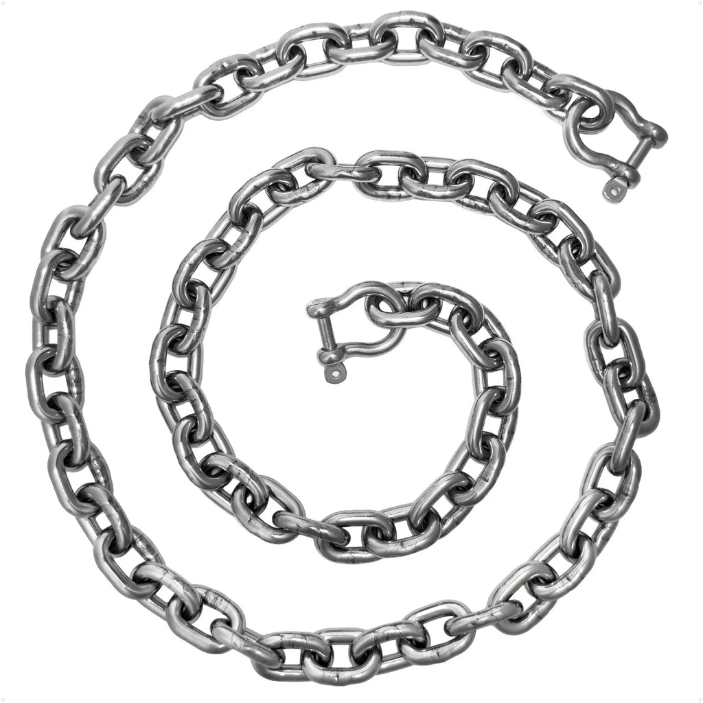 5/16" Boat Anchor Chain with 2 Shackles for Marine Use (HTG4)