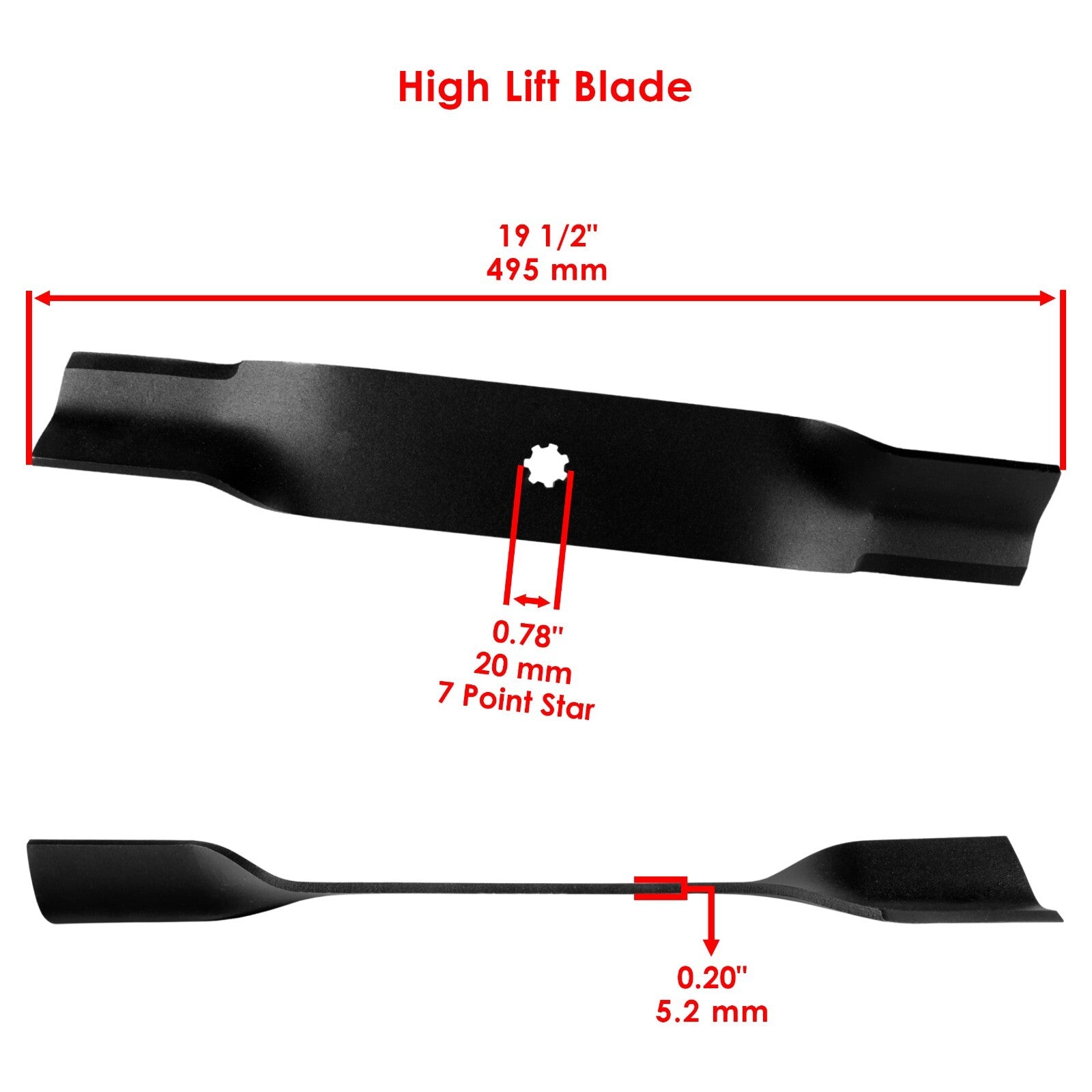 38 Inch Blade Deck Replacement for John Deere 285 320 242 262 (2000–2005)