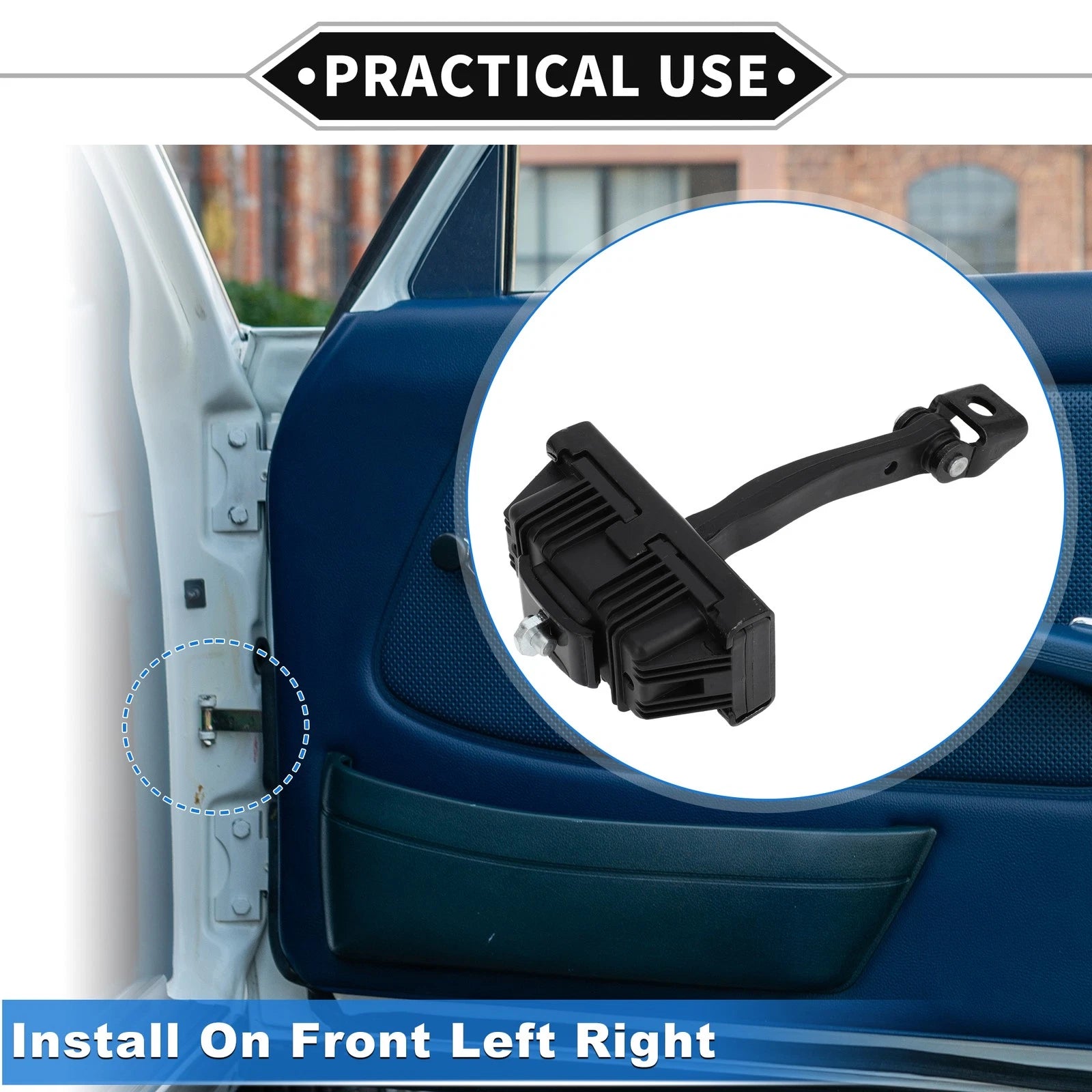 Door Check Strap Stopper Limiter Front Left Right for BMW X5 E70 (2007–2013)