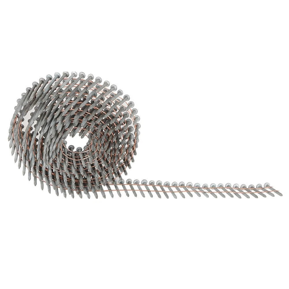 3600 Pcs 1-1/4" Hot-Dipped Galvanized Ring Coil Siding Nails Round Head