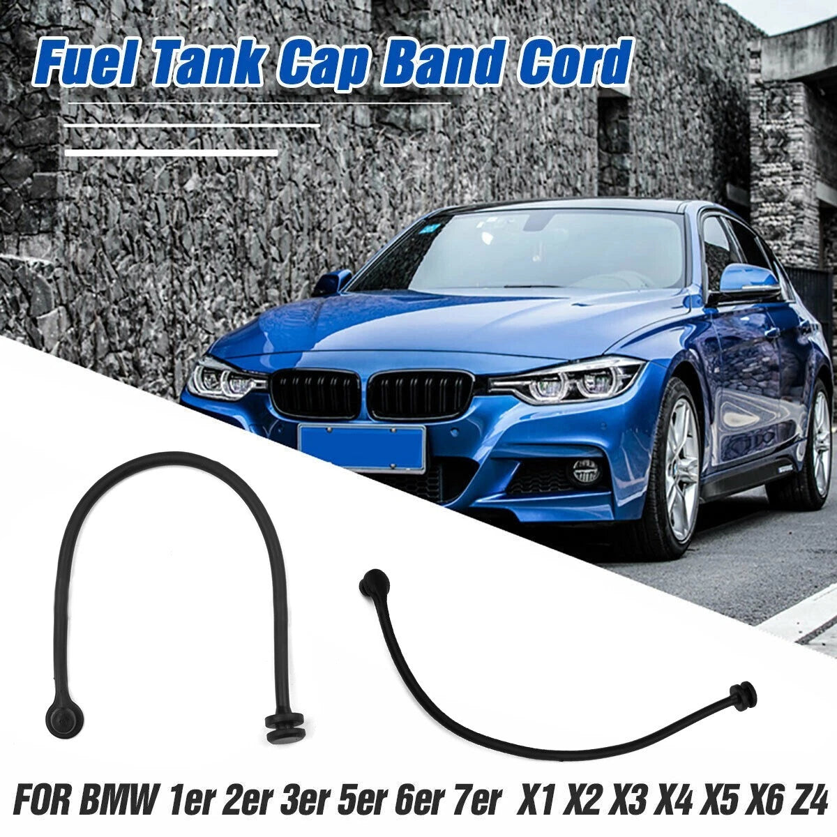 Fuel Tank Cap Band Cord Wire for BMW X3 X6 E81 E82 E88 E46 E93 E39 E60 E64