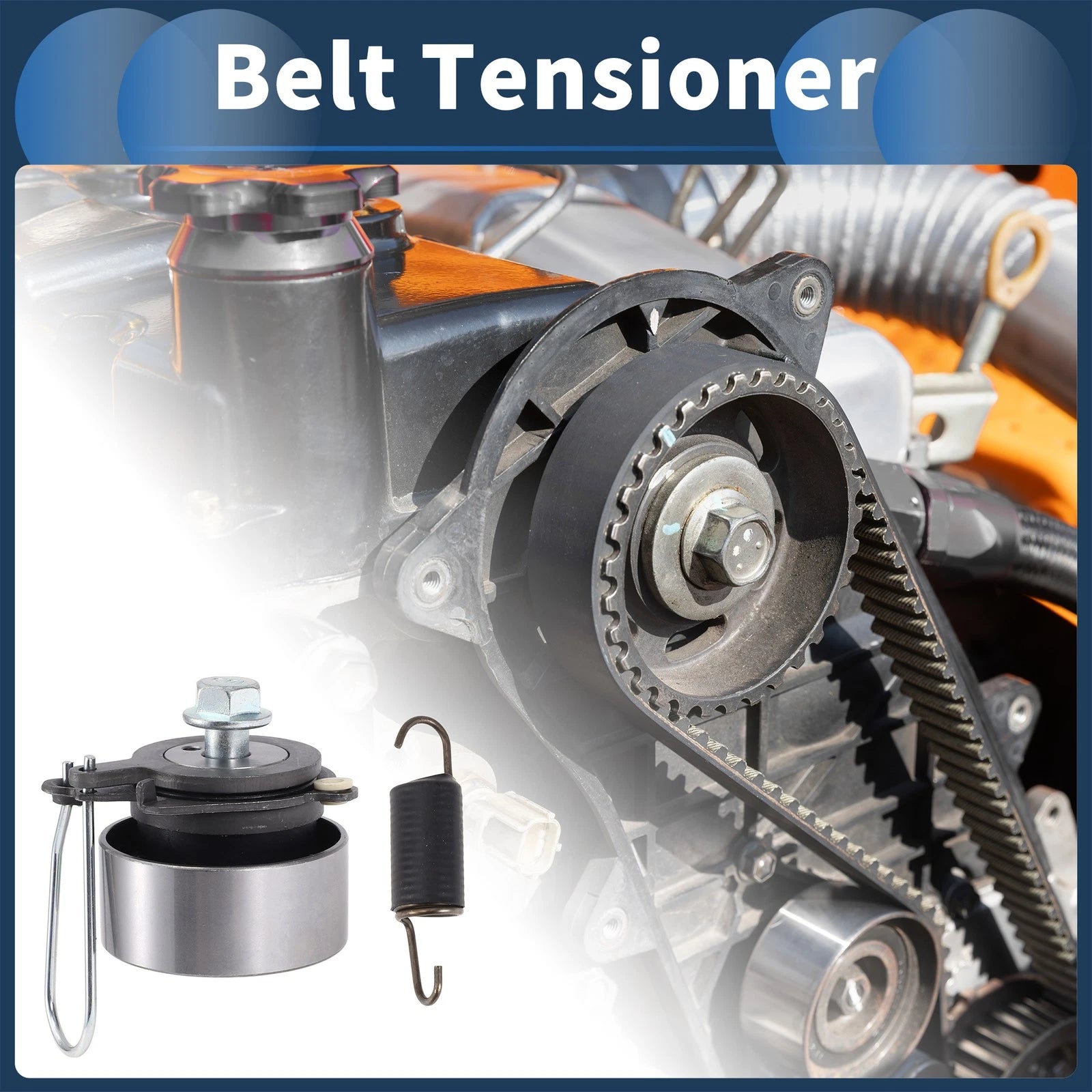 Belt Tensioner Replacement for Honda Civic 1.7L L4 (2000–2012)