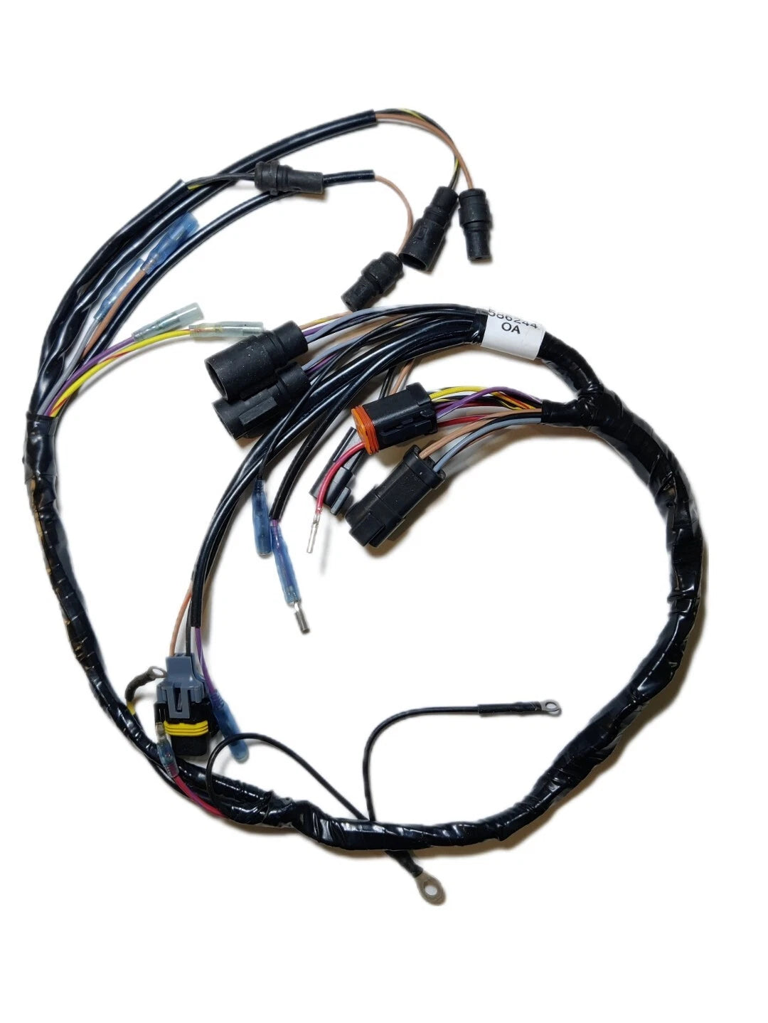 FICHT Engine Cable Assembly for Johnson Evinrude 130HP-250HP (P/N: 0586244)