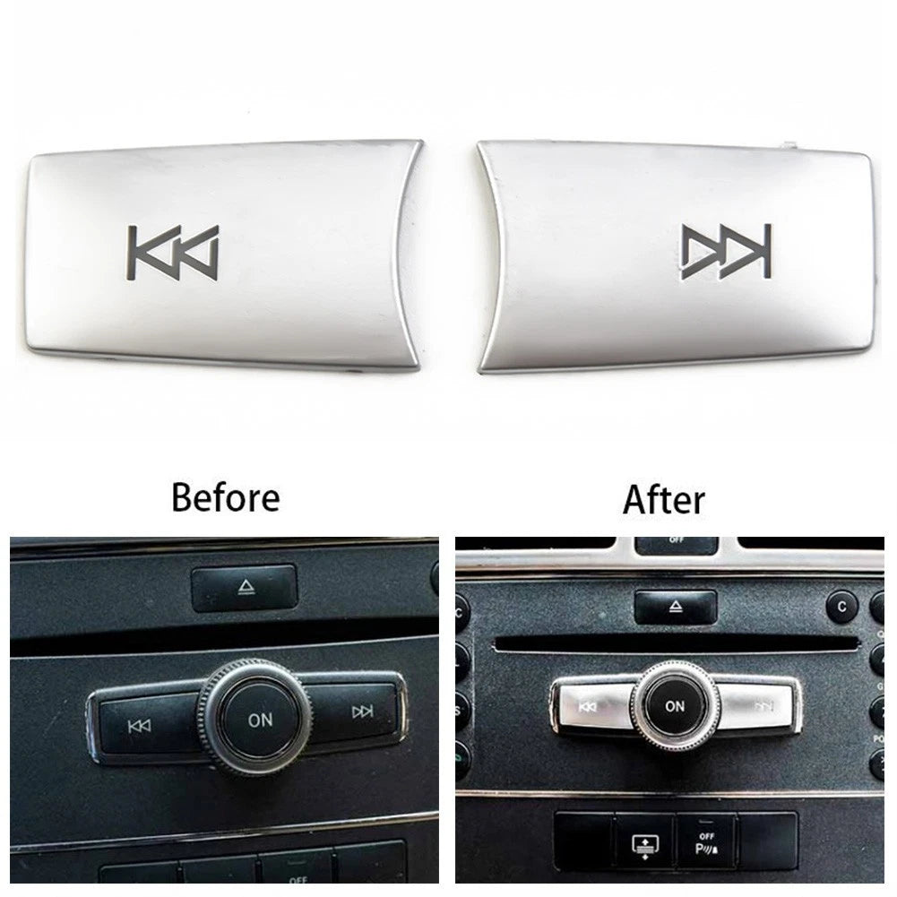 Volume Button Sequins Cover for C GLK GLS Class (2010–2016)