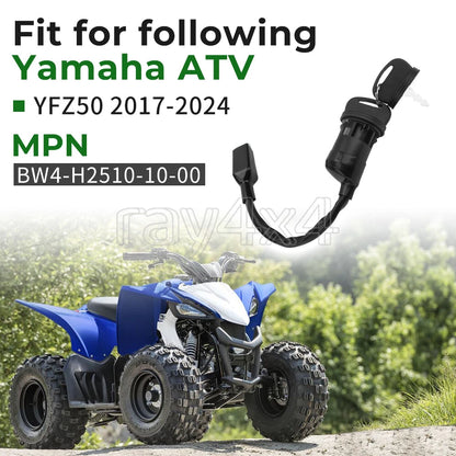 Ignition Switch with 2 Keys for Yamaha YFZ50 (2017–2024)