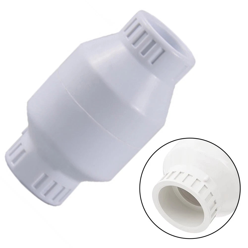 PVC Swing Check Valve 3/4 Inch for Low Flow Loss in Residential Systems