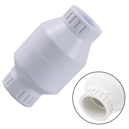 PVC Swing Check Valve 3/4 Inch for Low Flow Loss in Residential Systems