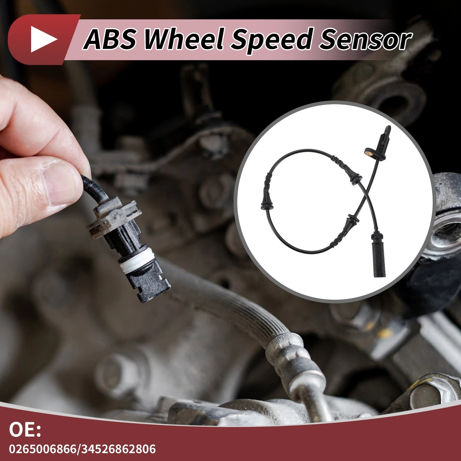 ABS Wheel Speed Sensor Replacement for BMW 3 Series (2006–2018)