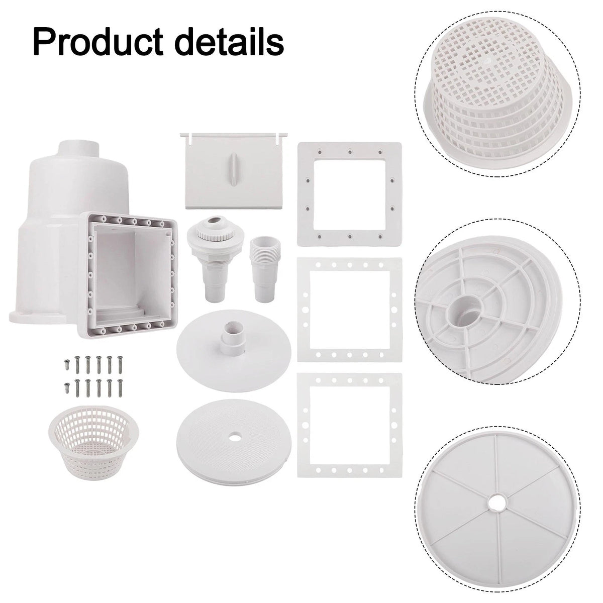 6 Inch Above Ground Wall Skimming Solution for Most Pools