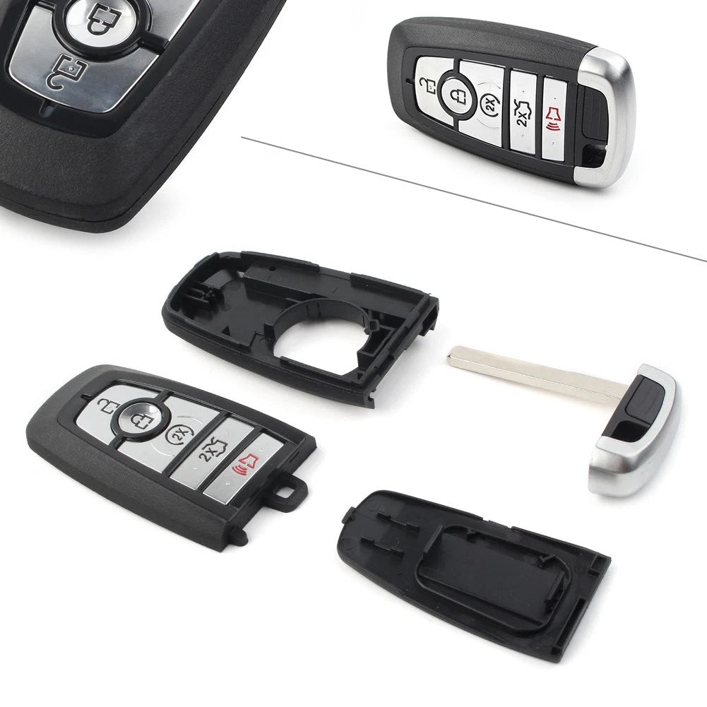Replacement Remote Key Shell Case Fob 5 Buttons for Ford Edge Fusion (2017–2020)