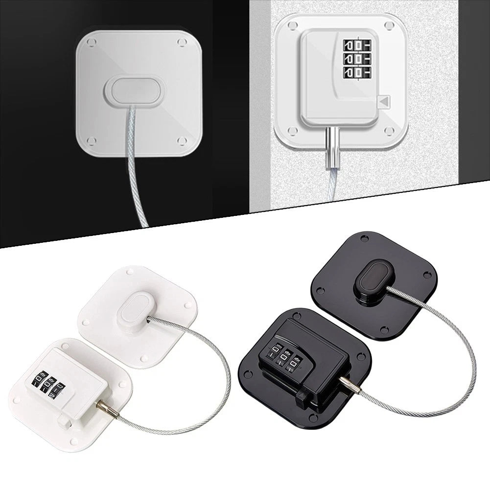 Refrigerator Lock for Secure Food and Beverages