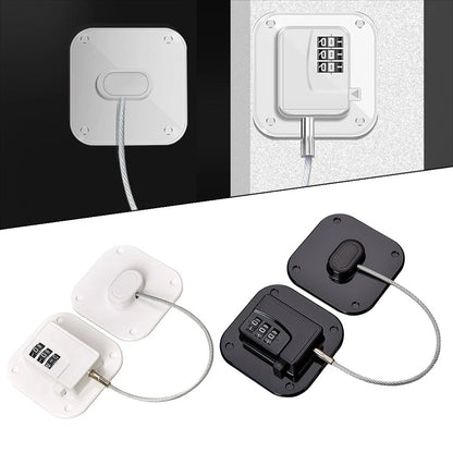 Refrigerator Lock for Secure Food and Beverages