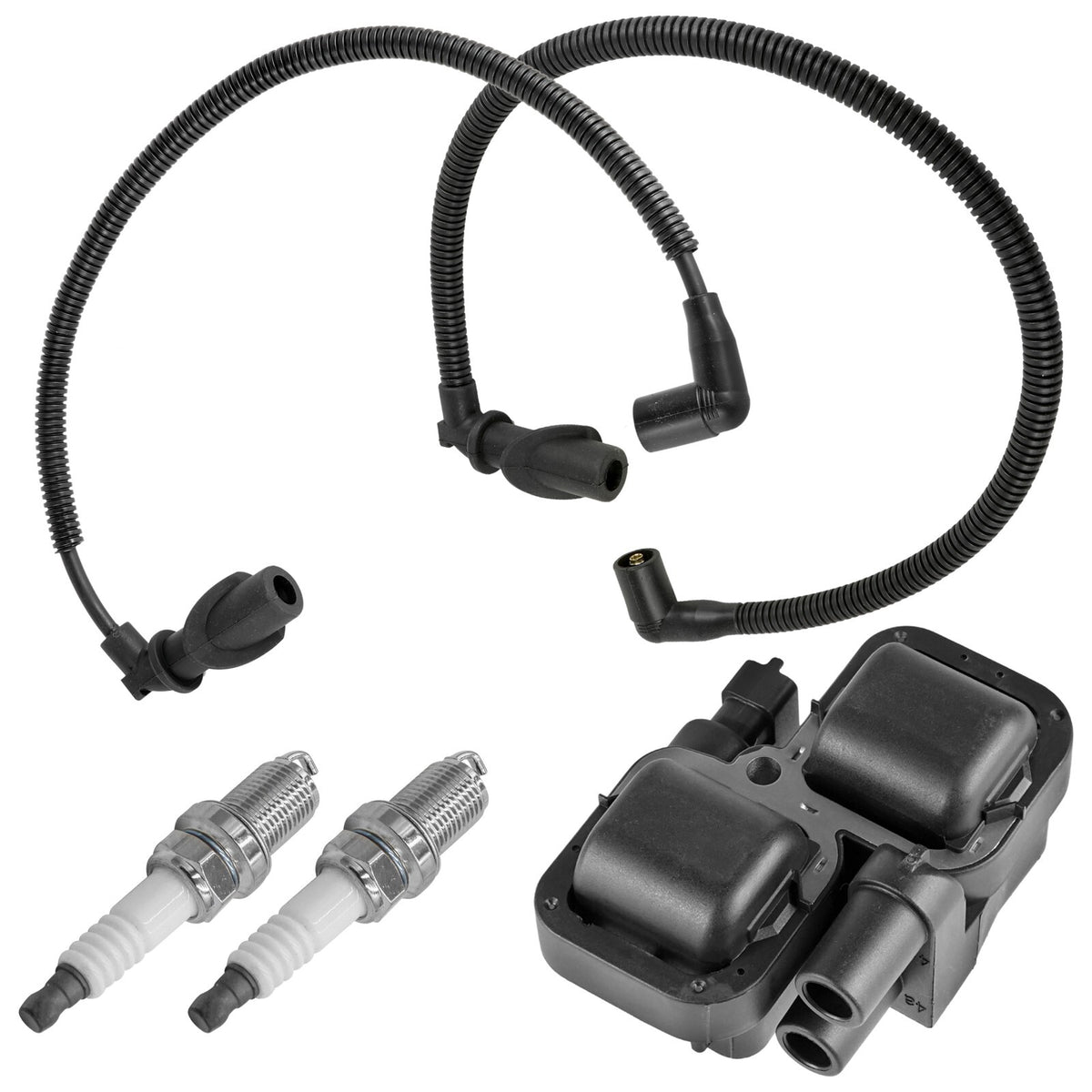 Ignition Coil with Spark Plug Wire for Polaris Sportsman 700 800 (2005–2015)