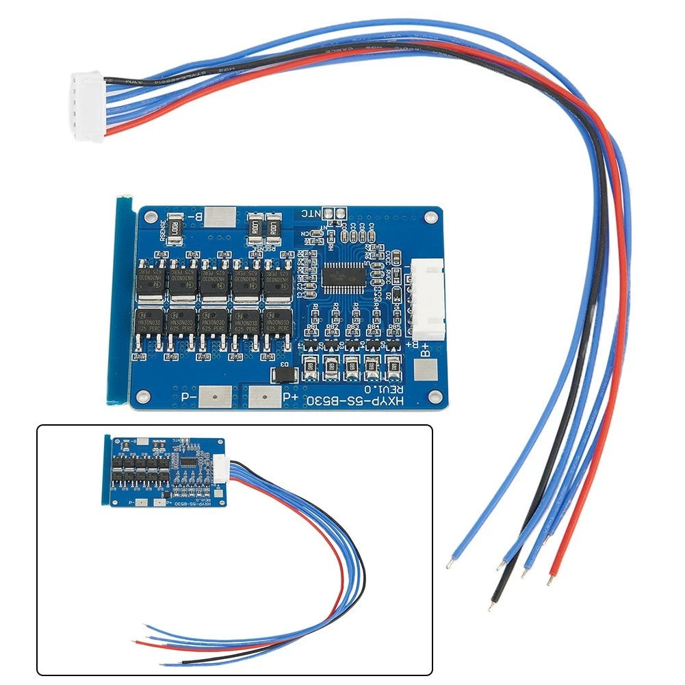 Circuit Board PCB with Cable for Overcharge Protection (4.25V)
