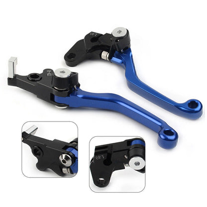 CNC Pivot Clutch Brake Levers for Suzuki DRZ400S/SM/E (2000–2022) - Blue