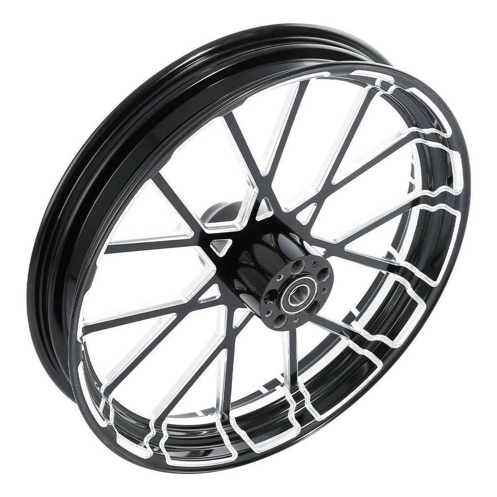 ABS 23" Front Wheel Rim & Single Disc Hub for Harley Electra Glide (2008–Present)