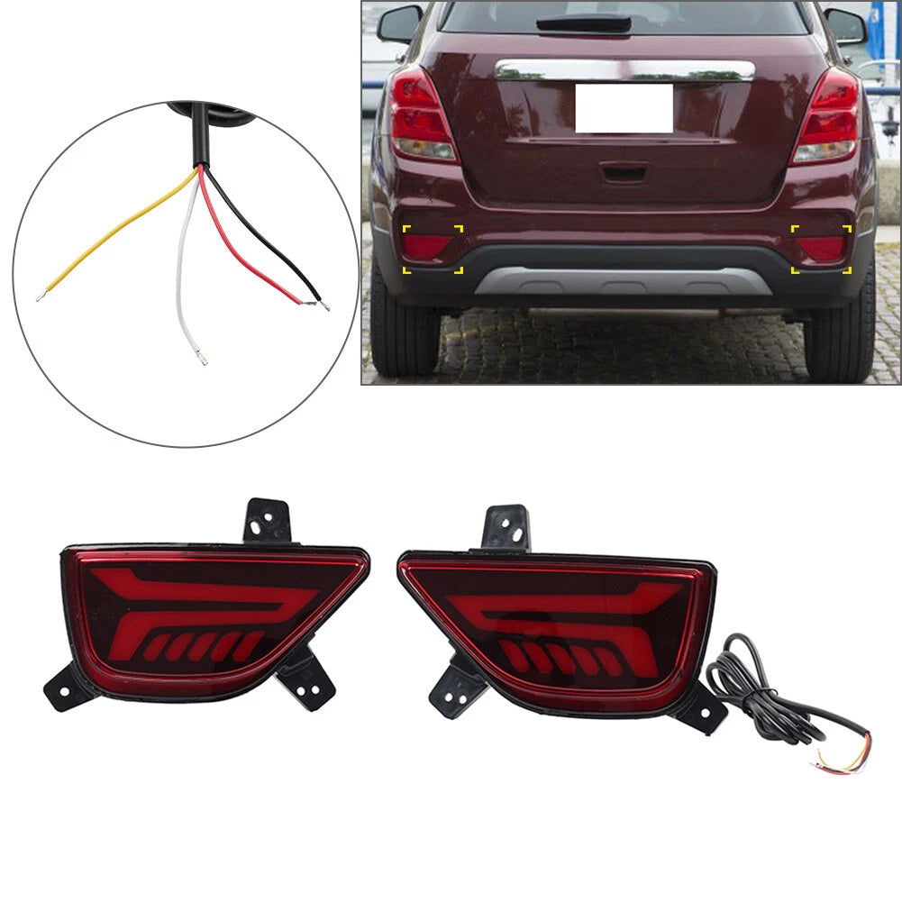 Rear Bumper Tail Light for Chevrolet Trax (2017–2022) - Red