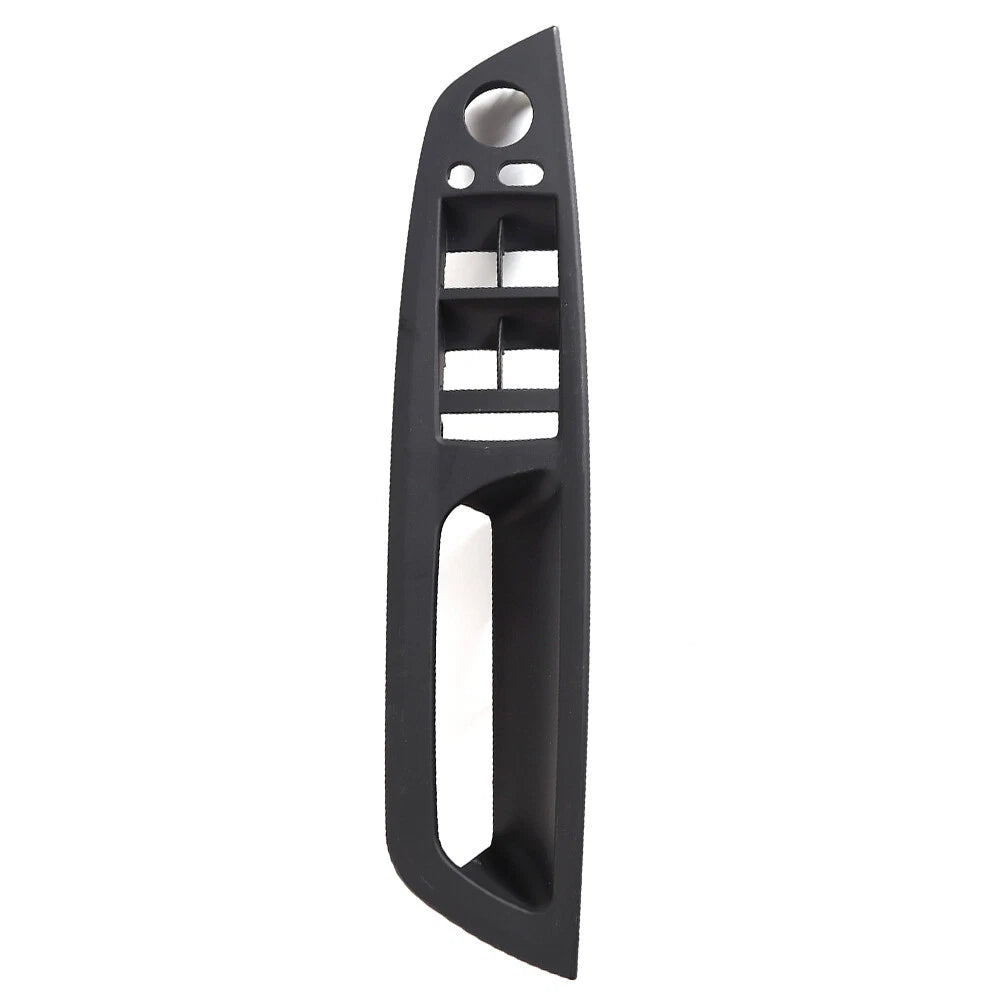 Front Door Panel Handle Pull Trim Cover for BMW X5 E70 X6 E71 E72 (2007–2013) Black RHD