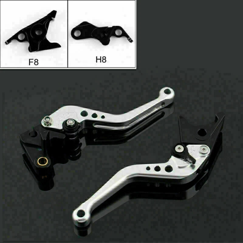 Short Brake Clutch Levers for Hyosung GT250R GT650R (2006–2010) Silver T9