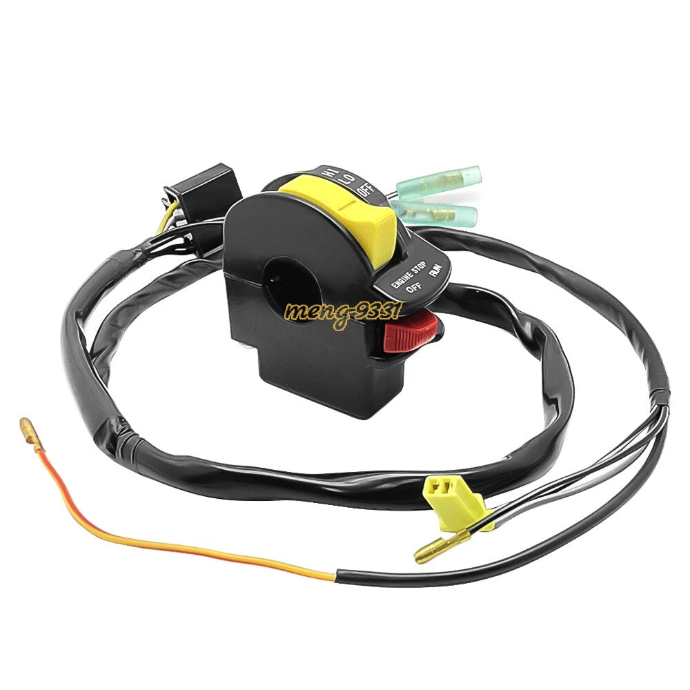 Handlebar Stop Kill Switch Headlight for Suzuki QuadRacer 250 LT250R (1987–1992)