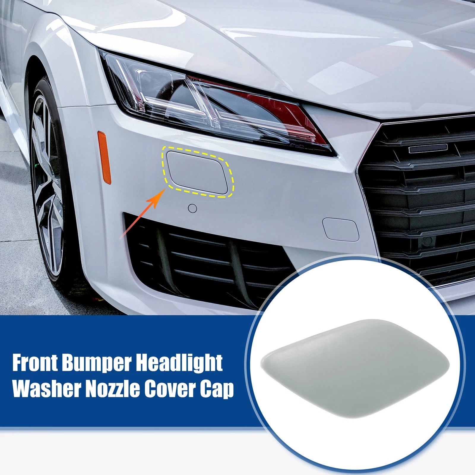 Headlight Washer Nozzle Cover Right Front for BMW 328i (2012–2015)