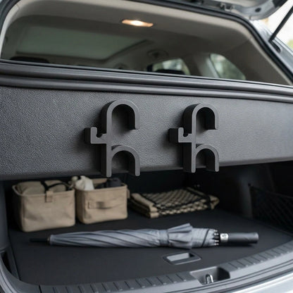2X Car Umbrella Hooks for Most Vehicles (No Drilling)