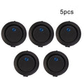2-Pin Round Switch with Blue LED Light for