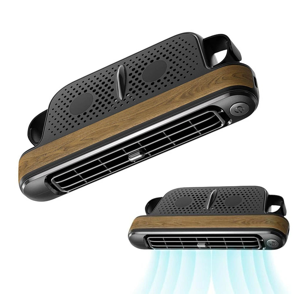 Compact USB Car Fan for SUV RV Boat (Adjustable Speeds)