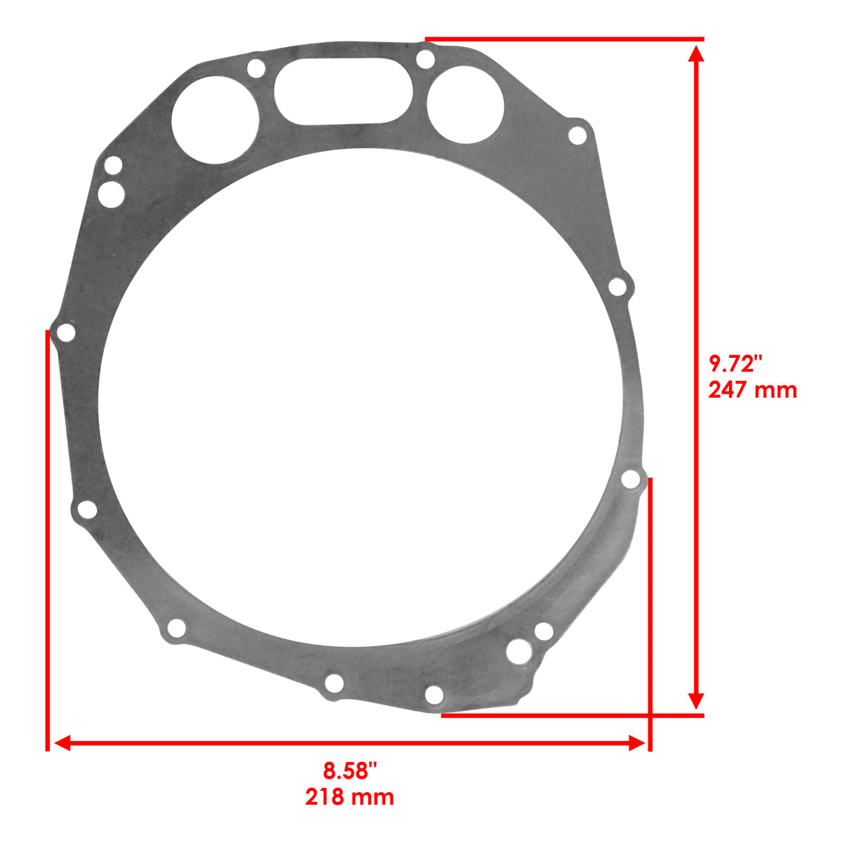 Clutch Cover Gasket Replacement for Suzuki GSX1300BK B-King 2008–2009