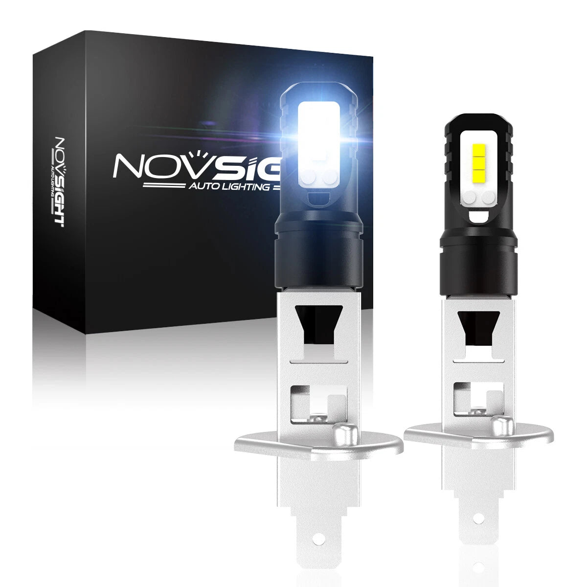 LED Fog Driving Light H1 6000K for Universal Applications