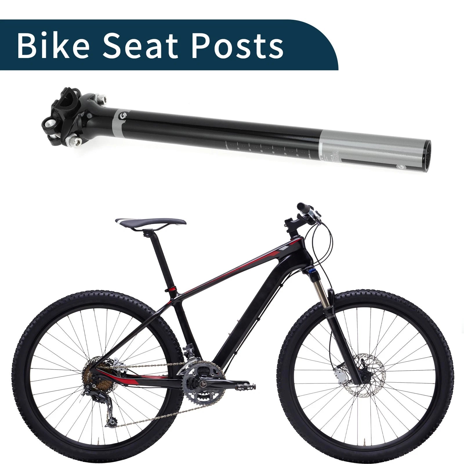 Bike Seat Post 27.2x300mm Replacement for Nissan Altima (2000–2006)