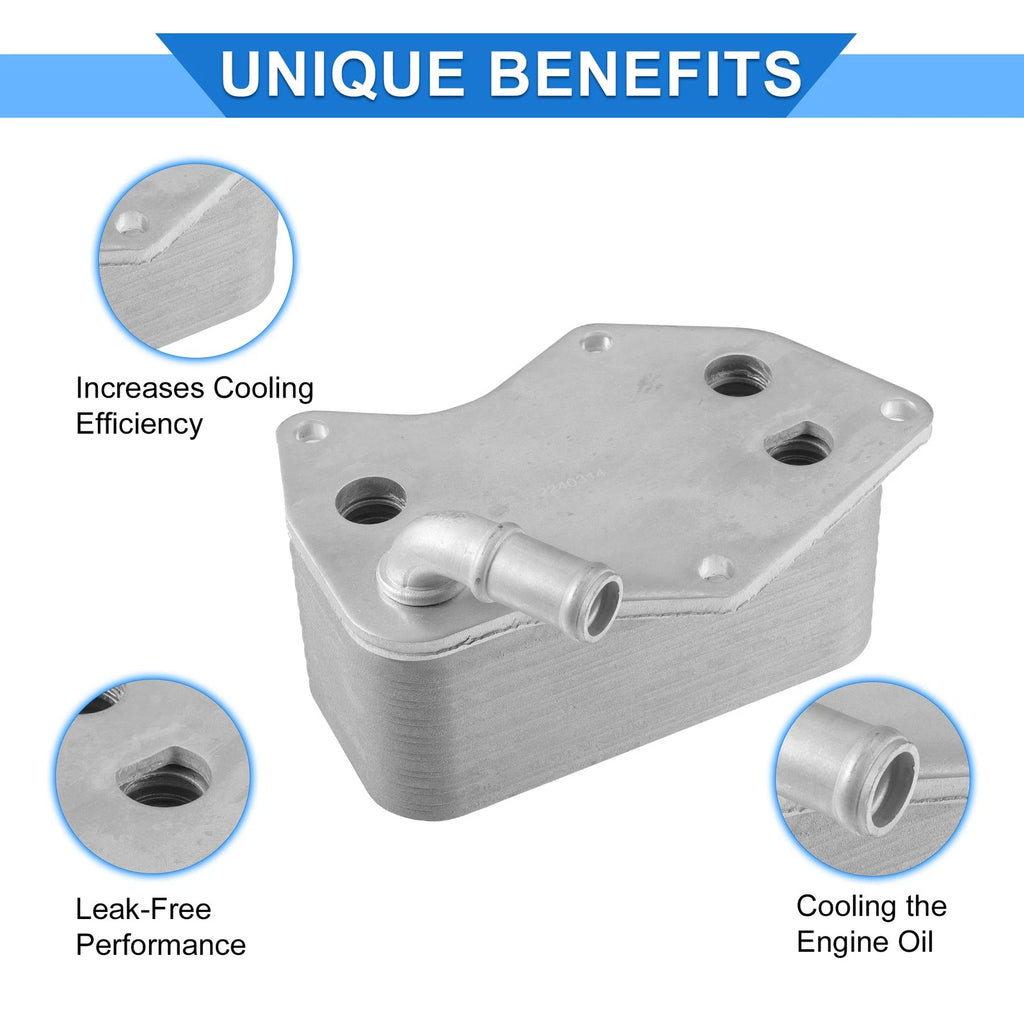 Engine Oil Cooler with Seals Replacement for Volkswagen Beetle (2000–2010)