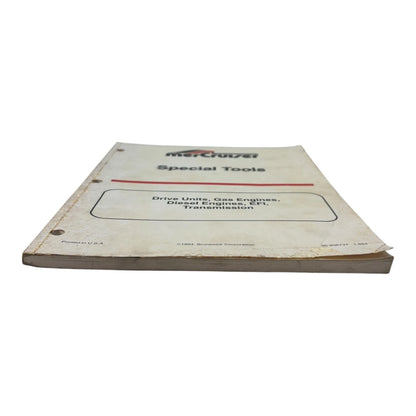 Drive Units Manual for Mercruiser 90-806737 (1994)