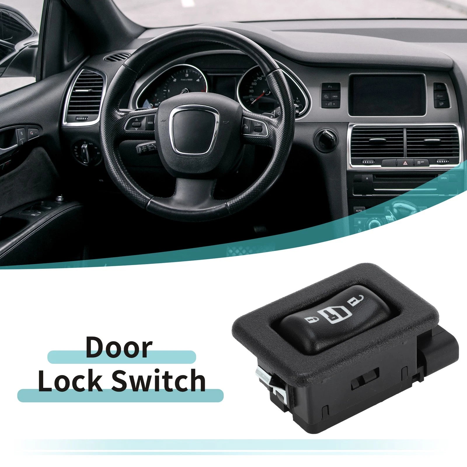Door Lock Switch Replacement for Chevrolet Silverado 1500 for GMC Sierra 2003-2006
