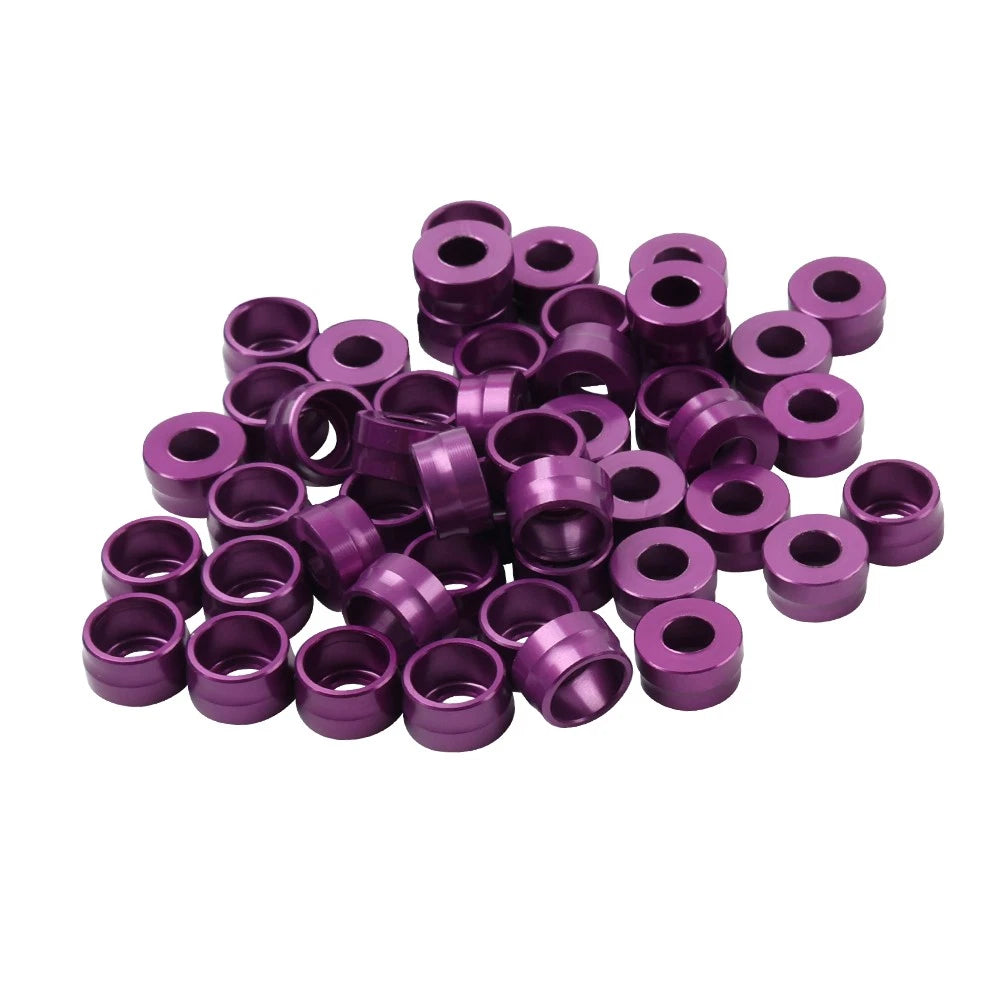 48PCS Engine Bolt Topper Caps for Harley Twin Cam Softail Dyna (2000–2017)