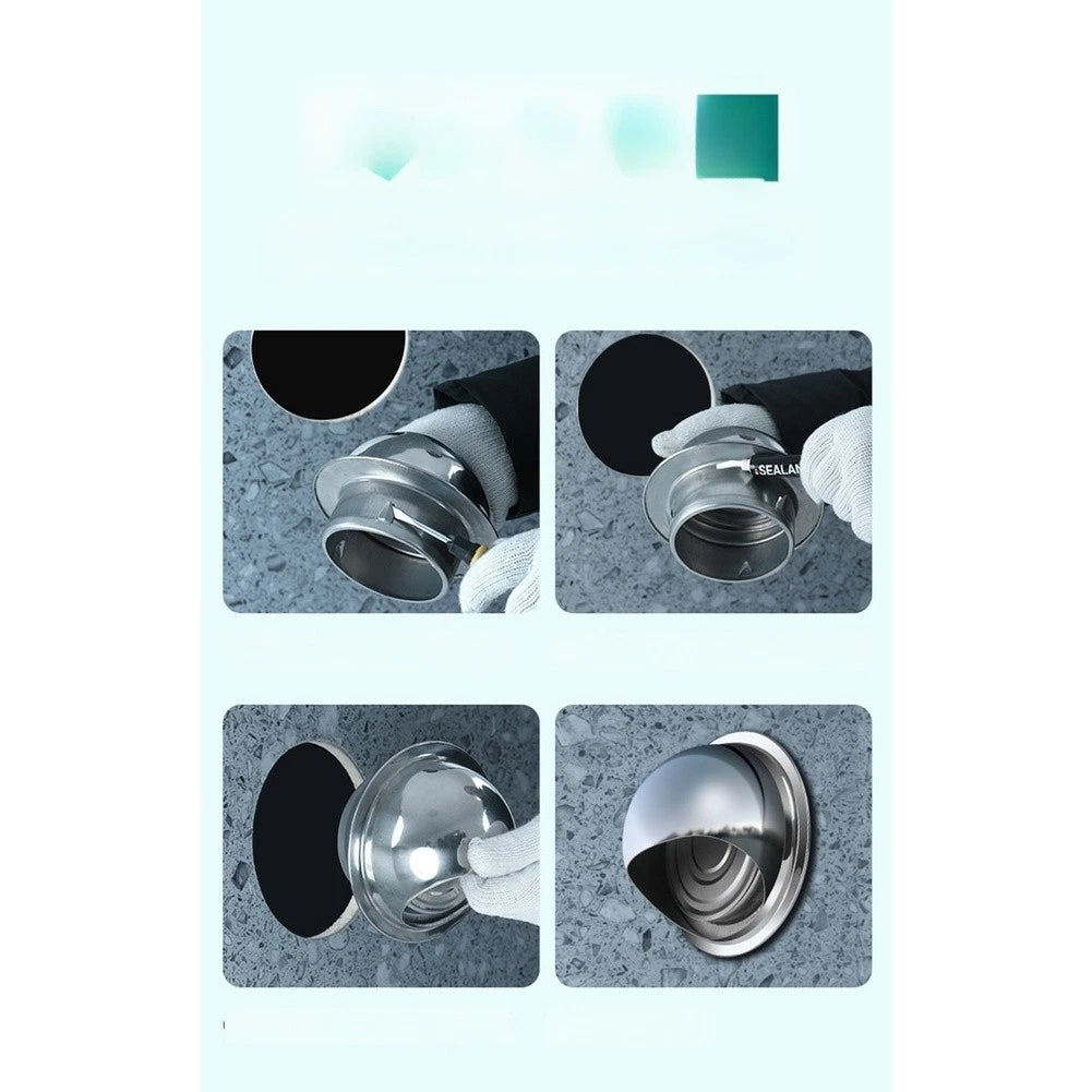 Wall Mounted Stainless Steel Exhaust Hood for Ventilation (304 SS)
