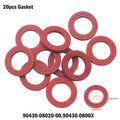 20pcs Gasket Set for Outboard Lower Unit Oil Drain (1984–Present)
