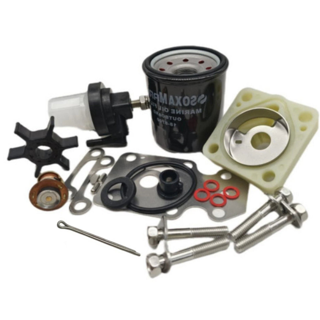 Service Kit for Yamaha 15HP F15C (4-Stroke) (6AH-W0078-01, 5GH-13440-60)