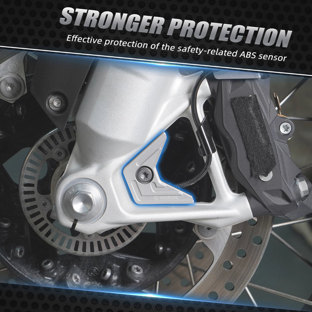 Front ABS Sensor Protection Guard for BMW R1200GS (2013–2018)