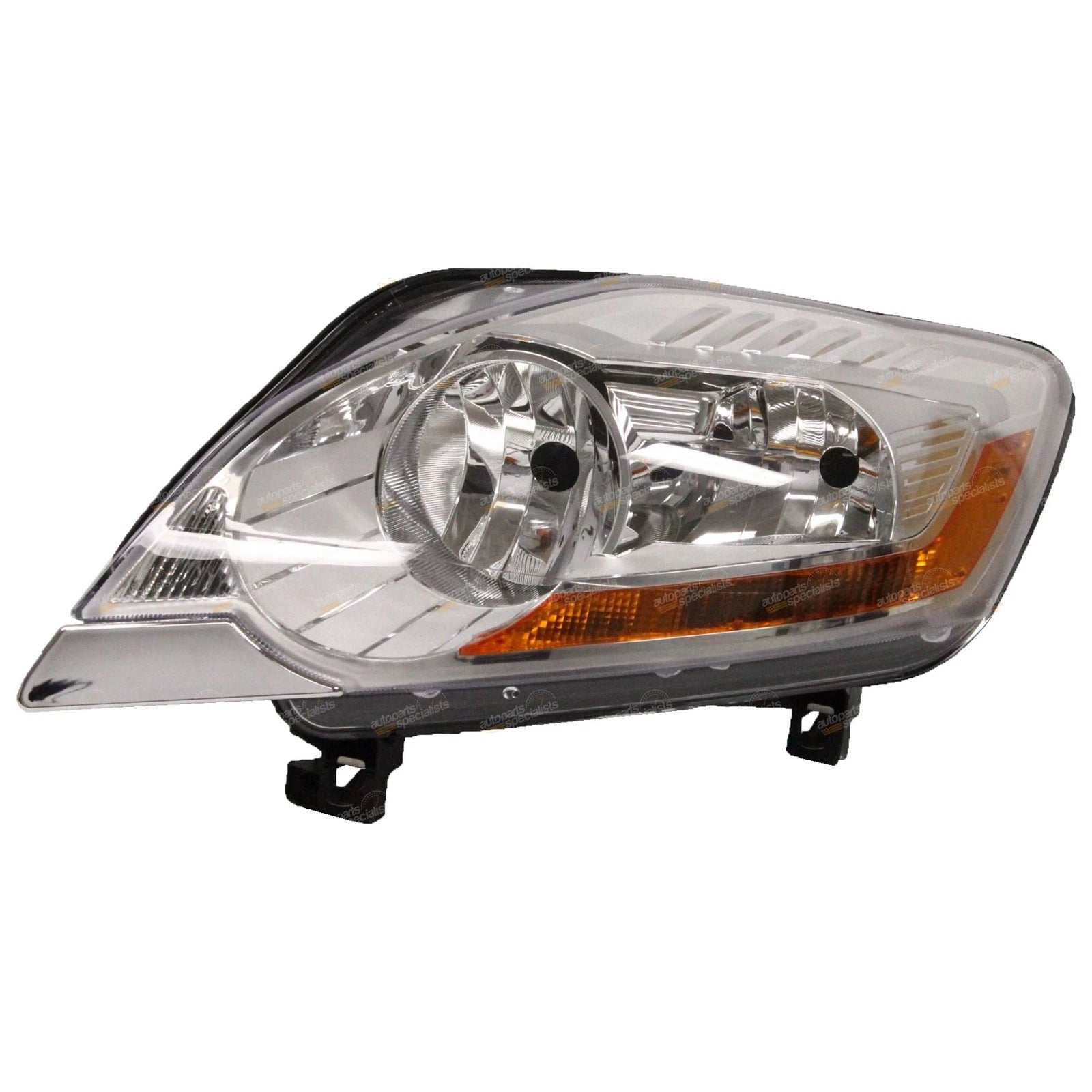 LH Clear/Amber Halogen Headlight for Ford Kuga (2012–2013) LHS