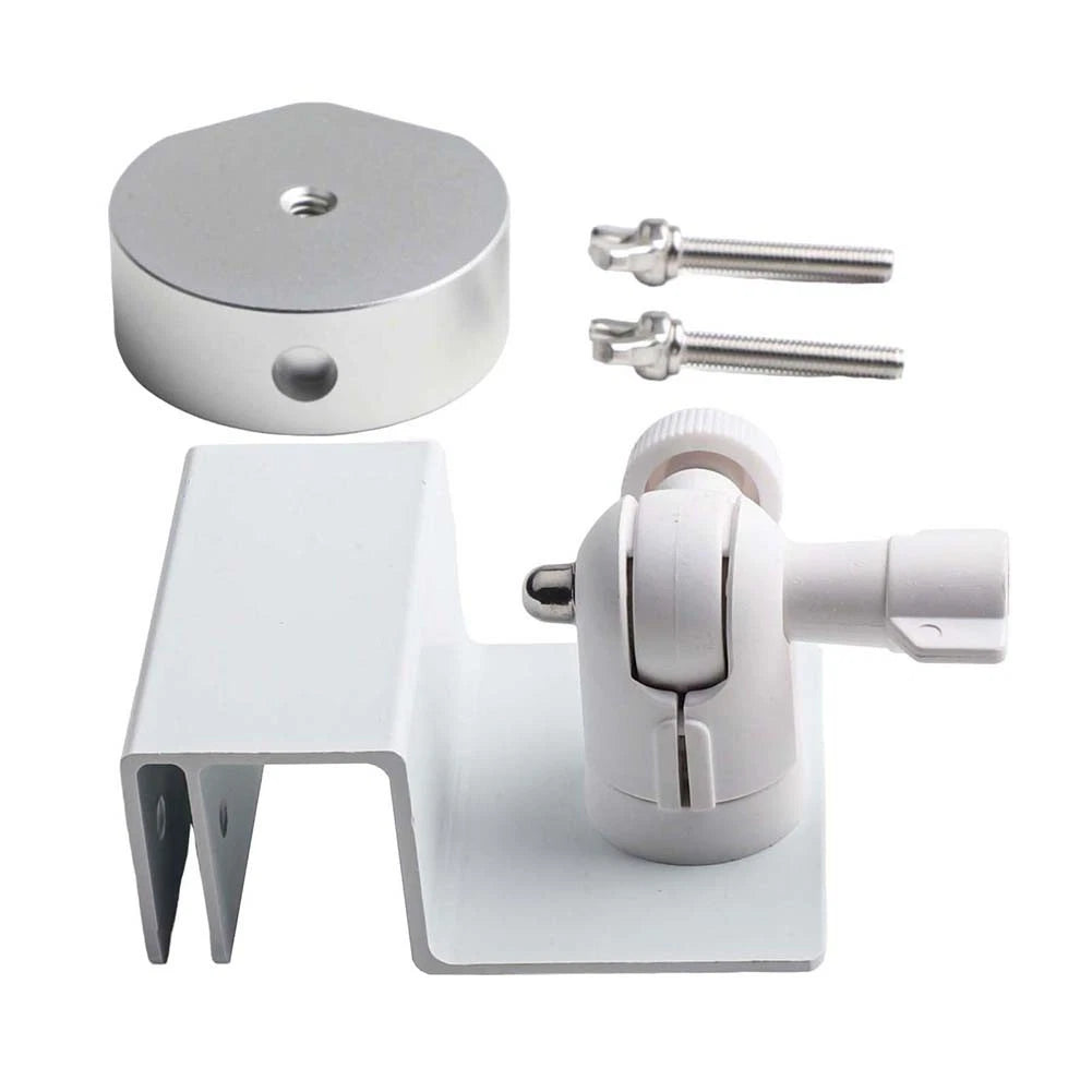 Adjustable Aluminum Gutter Bracket for Various Applications (180° Tilt)