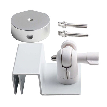 Adjustable Aluminum Gutter Bracket for Various Applications (180° Tilt)