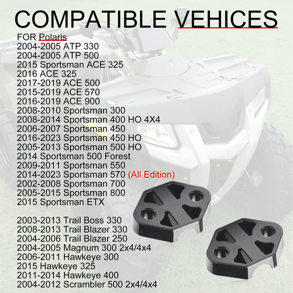 Shifter Bracket Pair for Polaris Sportsman 300 400 450 500 550 570 700 (1996–2023) 5435042