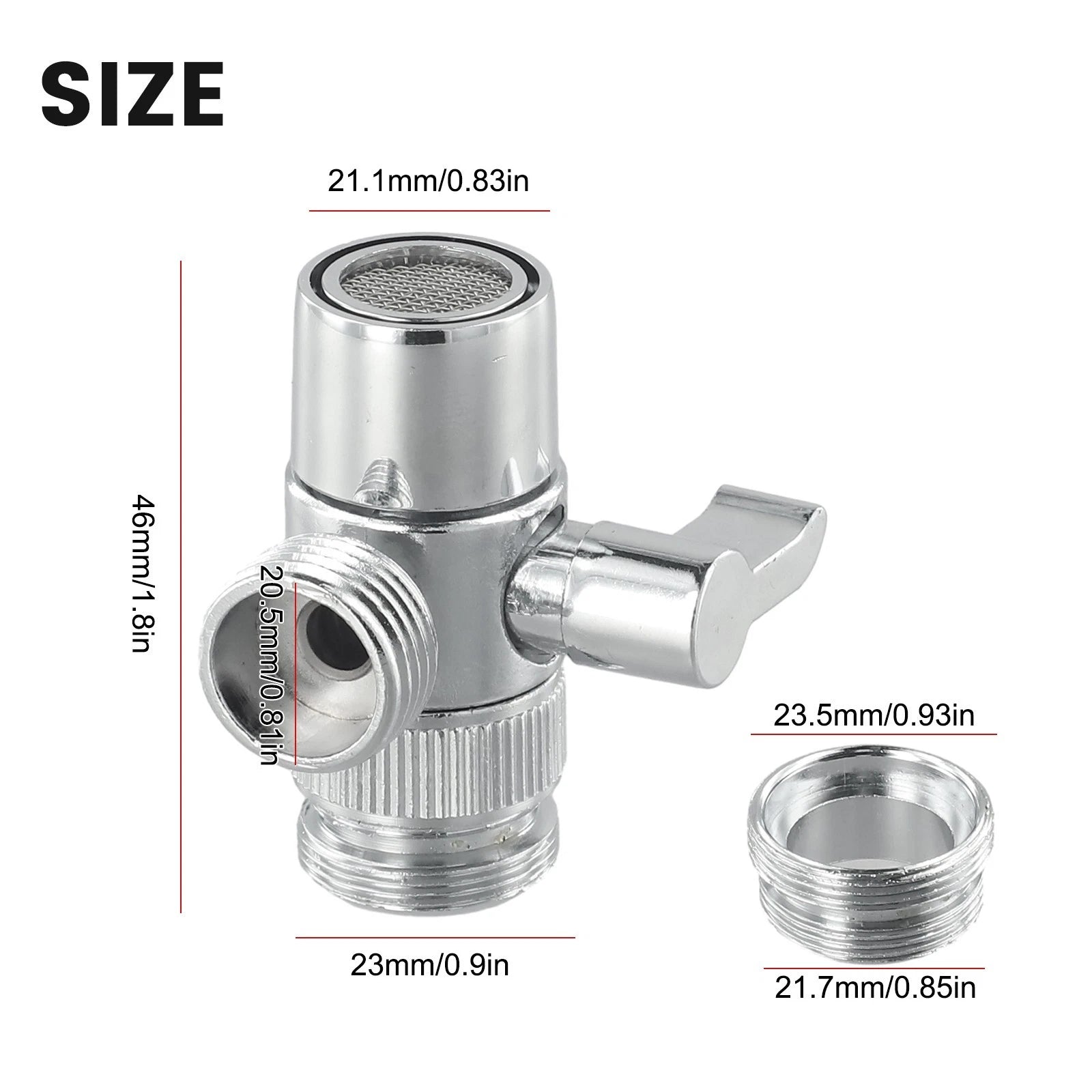 2X Pull Down Faucet Spray Head Replacement for Kitchen Sink