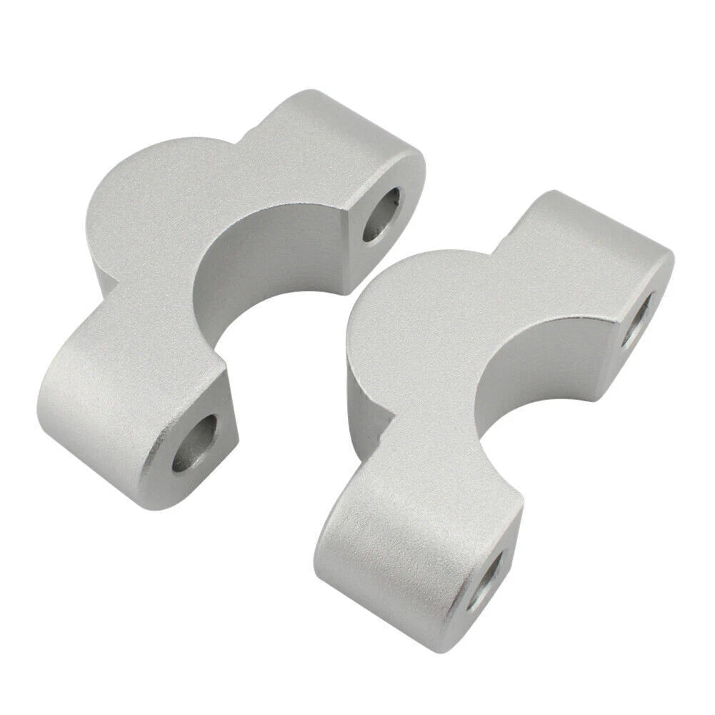 1 Set Silevr Handlebar Lift Clamp Risers For BMW S1000XR 2020-2026