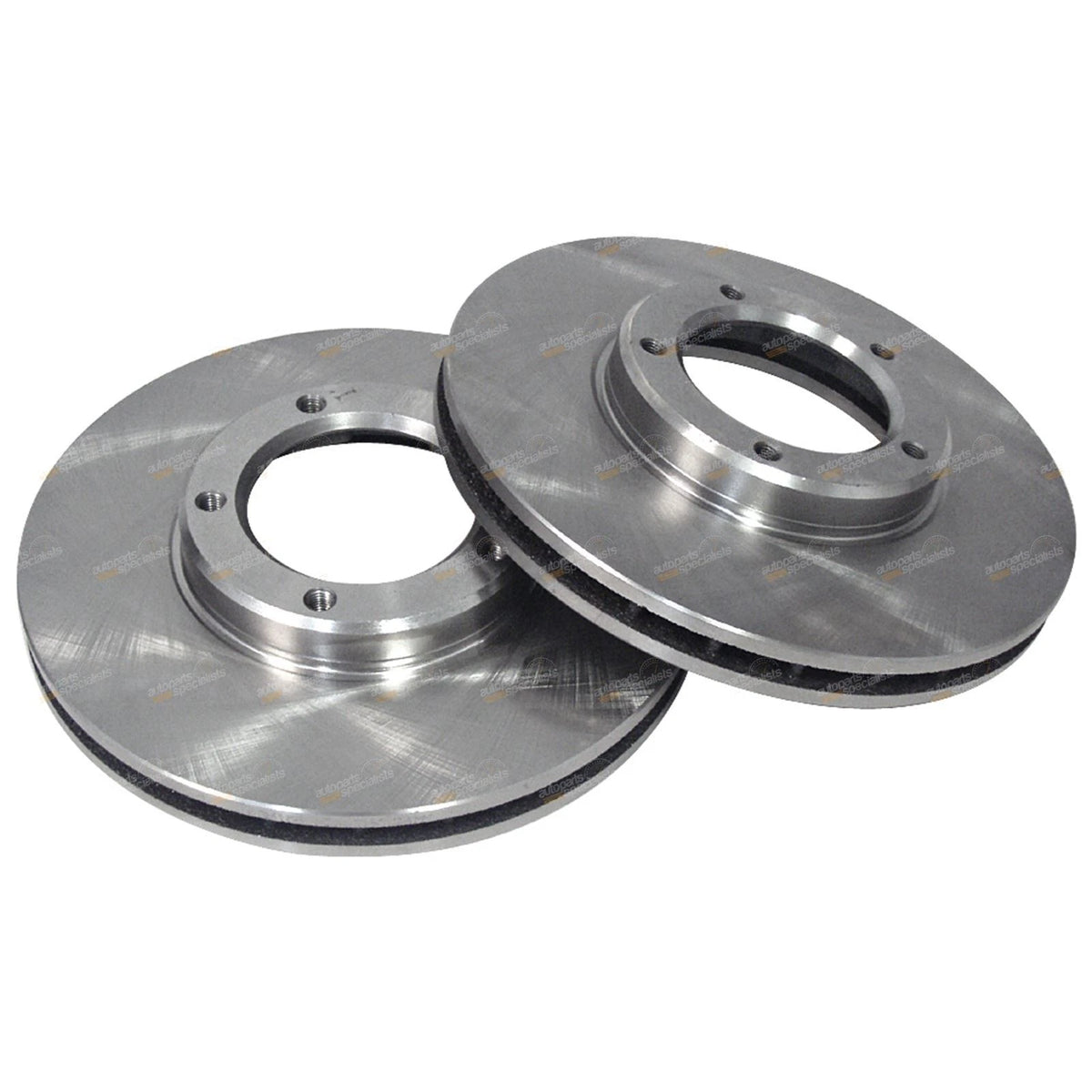 2 Front Disc Brake Rotors for Ford Telstar AT AV (1987–1991) Sedan Hatch